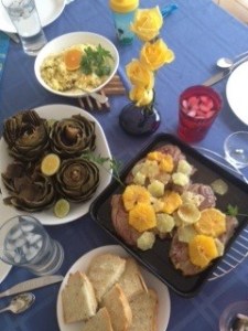 florida orange rice with meal May 2013